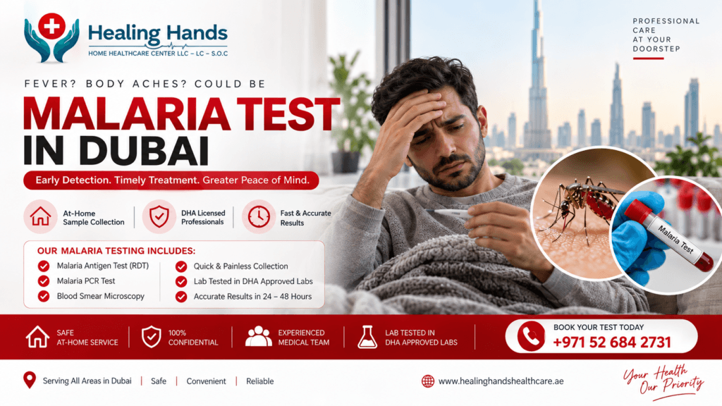 Malaria Test in Dubai: The Complete Guide to Types, Accuracy, Cost & Home Collection (2026) 1 malaria test in dubai